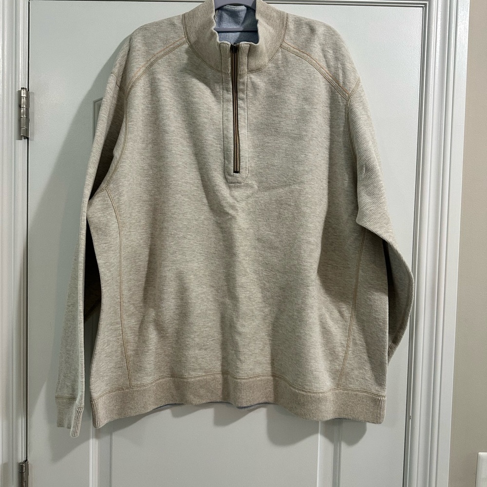 Tommy Bahama men’s reversible 1/4 Zip - XXL